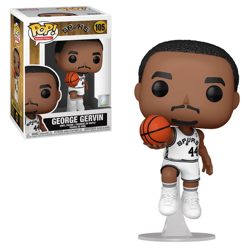 Funko Pop! Basketball San Antonio Spurs George Gervin #105 - Pastime Sports & Games