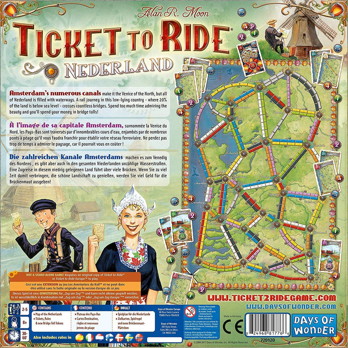 Ticket To Ride Map Collection Volume 4 Nederland - Pastime Sports & Games