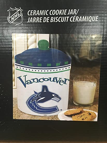 Vancouver Canucks Ceramic Cookie Jar - Pastime Sports & Games