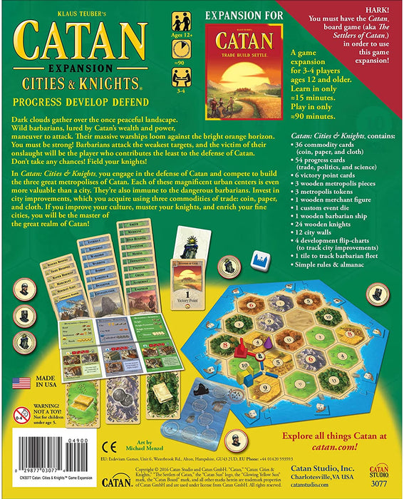 Catan Cities & Knights - Pastime Sports & Games