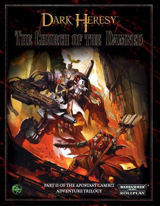 Warhammer 40,000 Roleplay Dark Heresy The Church Of The Damned - Pastime Sports & Games