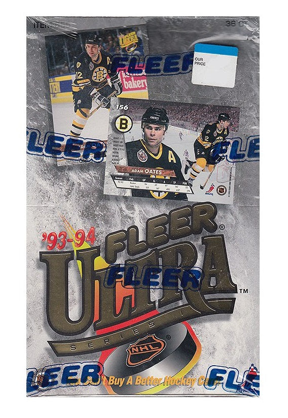 1993/94 Fleer Ultra Series One Hockey Hobby Box - Pastime Sports & Games