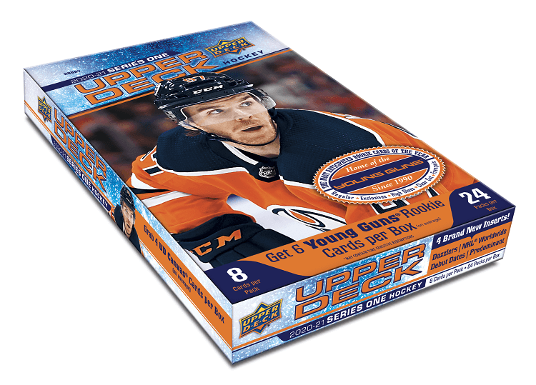 2020-21 Upper Deck Hockey Series 1 Factory Sealed Hobby Box. Alexis 2020-21 Upper Deck Hockey Series 1 Factory Sealed Hobby Box. Alexis