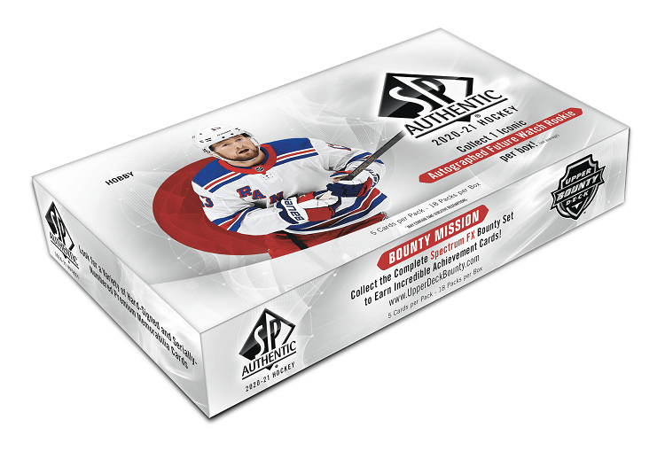 2020/21 Upper Deck SP Authentic Hockey Hobby Box / Pack - Pastime Sports & Games