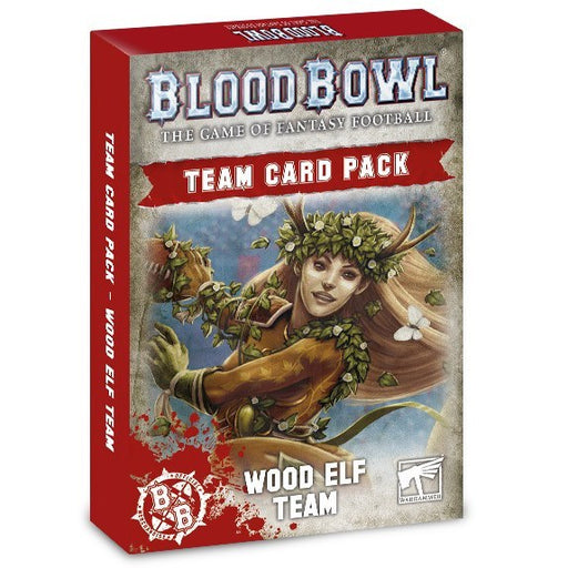 Blood Bowl Team Card Pack Wood Elf Team (200-70-60) - Pastime Sports & Games