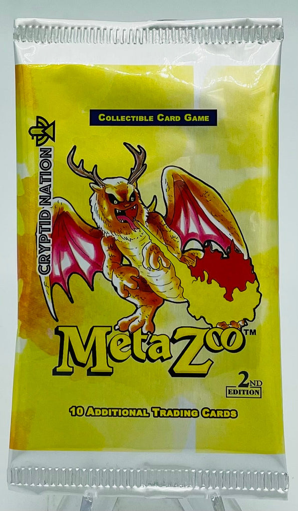 MetaZoo Cryptid Nation 2nd Edition Booster SALE!– Pastime Sports & Games
