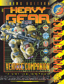 Heavy Gear: Third Edition Vehicle Companion - Pastime Sports & Games