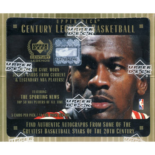 1998/99 Upper Deck Century Legends NBA Basketball Hobby Box - Pastime Sports & Games