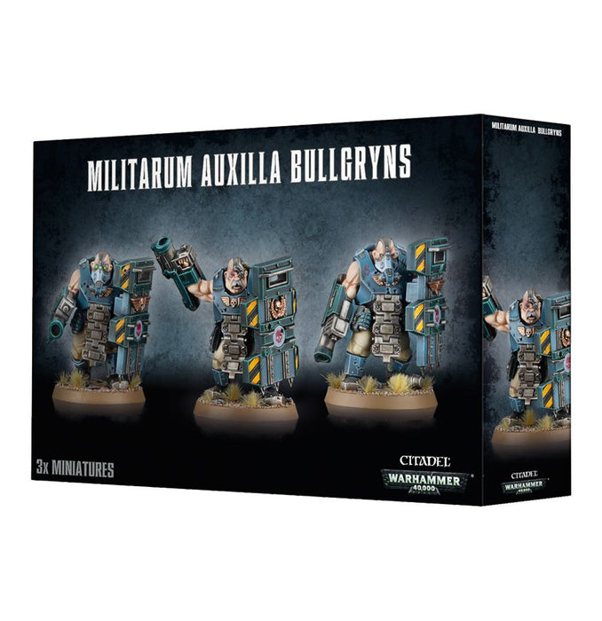 Warhammer 40,000 Astra Militarum Auxilla Bullgryns (47-14) - Pastime Sports & Games