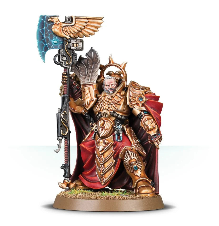 Warhammer 40,000 Adeptus Custodes Captain-General Trajann Valoris (01-10) - Pastime Sports & Games