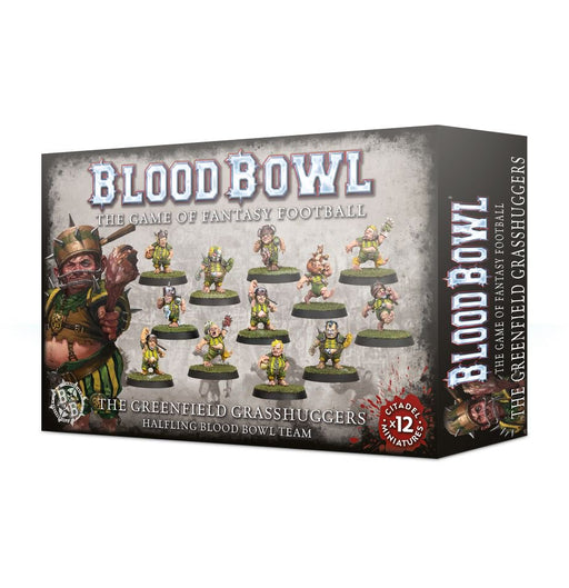 Blood Bowl The Greenfield Grasshuggers Halfling Blood Bowl Team (200-65) - Pastime Sports & Games