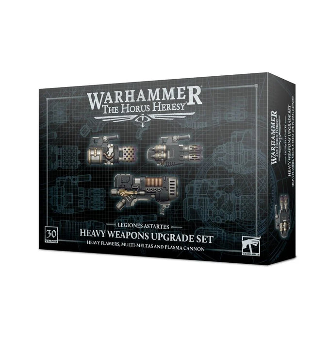 Warhammer: The Horus Heresy Legiones Astartes Heavy Weapons Upgrade Set Heavy Flamers/Multi-Meltas/Plasma Cannons (31-12) - Pastime Sports & Games