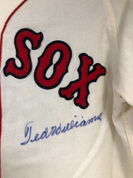 Ted Williams Autographed Boston Red Sox jersey - Pastime Sports & Games