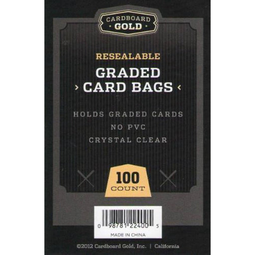 Cardboard Gold Release Graded Card Bags - Pastime Sports & Games