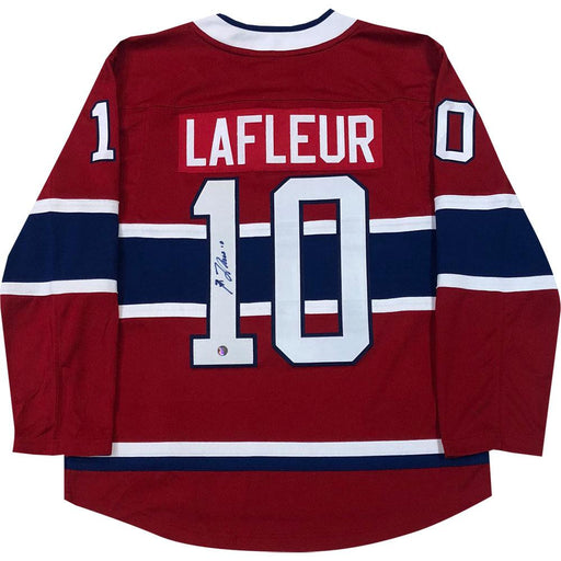 Guy Lafleur Autographed Montreal Canadiens Jersey - Pastime Sports & Games