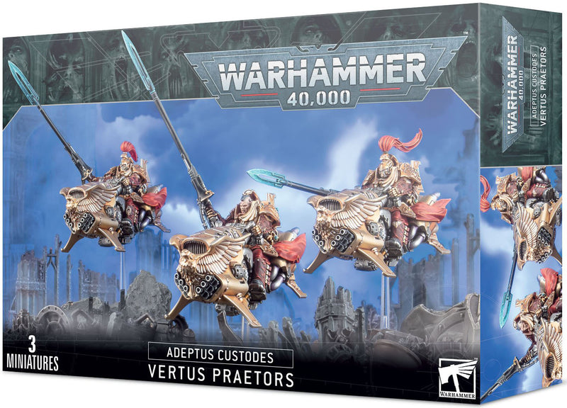 Warhammer 40,000 Adeptus Custodes Vertus Praetors (01-12) - Pastime Sports & Games