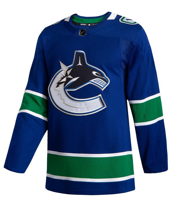 Brock Boeser Vancouver Canucks Hockey Home Orca Jersey (Blue Adidas) - Pastime Sports & Games