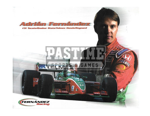 Adrian Fernandez 8X10 Racing (Photo Montage) - Pastime Sports & Games