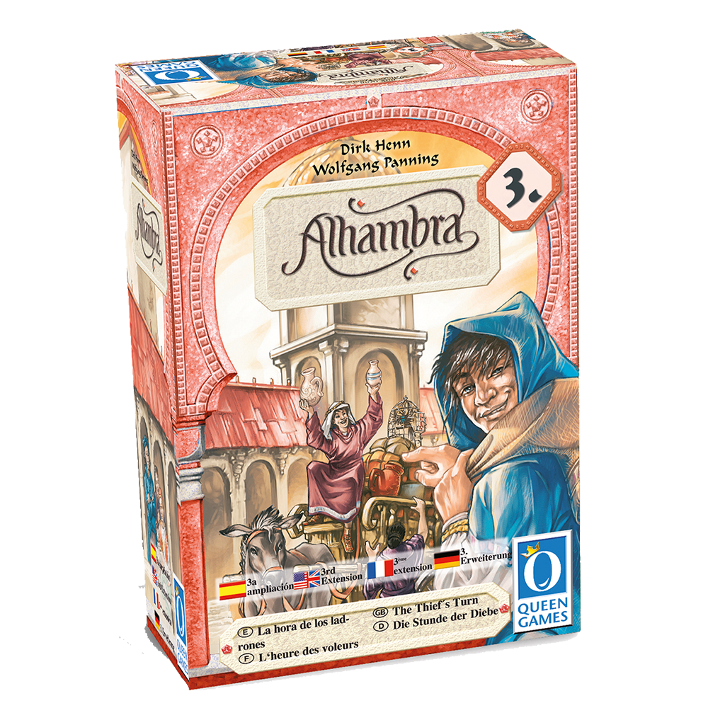 Alhambra The Thief's Turn - Pastime Sports & Games