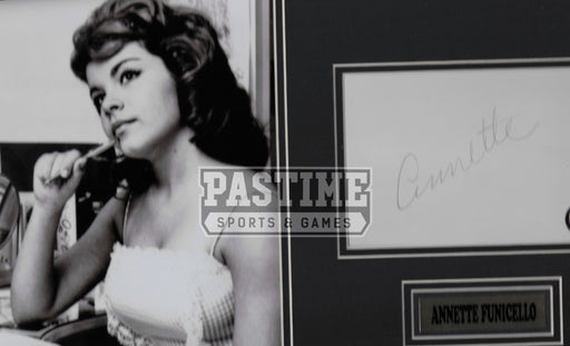 Annette Funicello Autographed 11x14 Headshot - Pastime Sports & Games