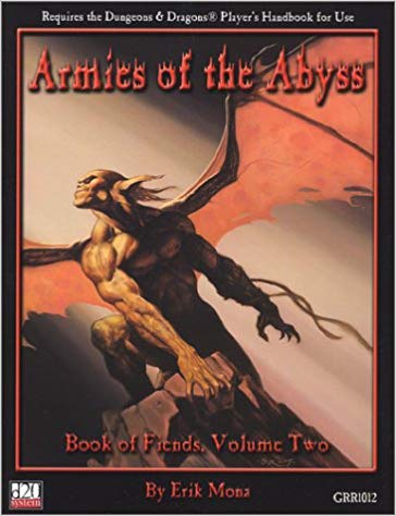 Armies Of The Abyss: Book Of Fiends Volume Two - Pastime Sports & Games