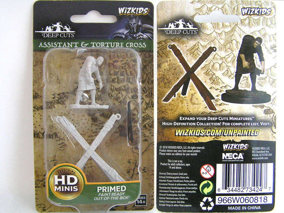 Wizkids Deep Cuts Miniatures Assistant & Torture Cross (73424) - Pastime Sports & Games