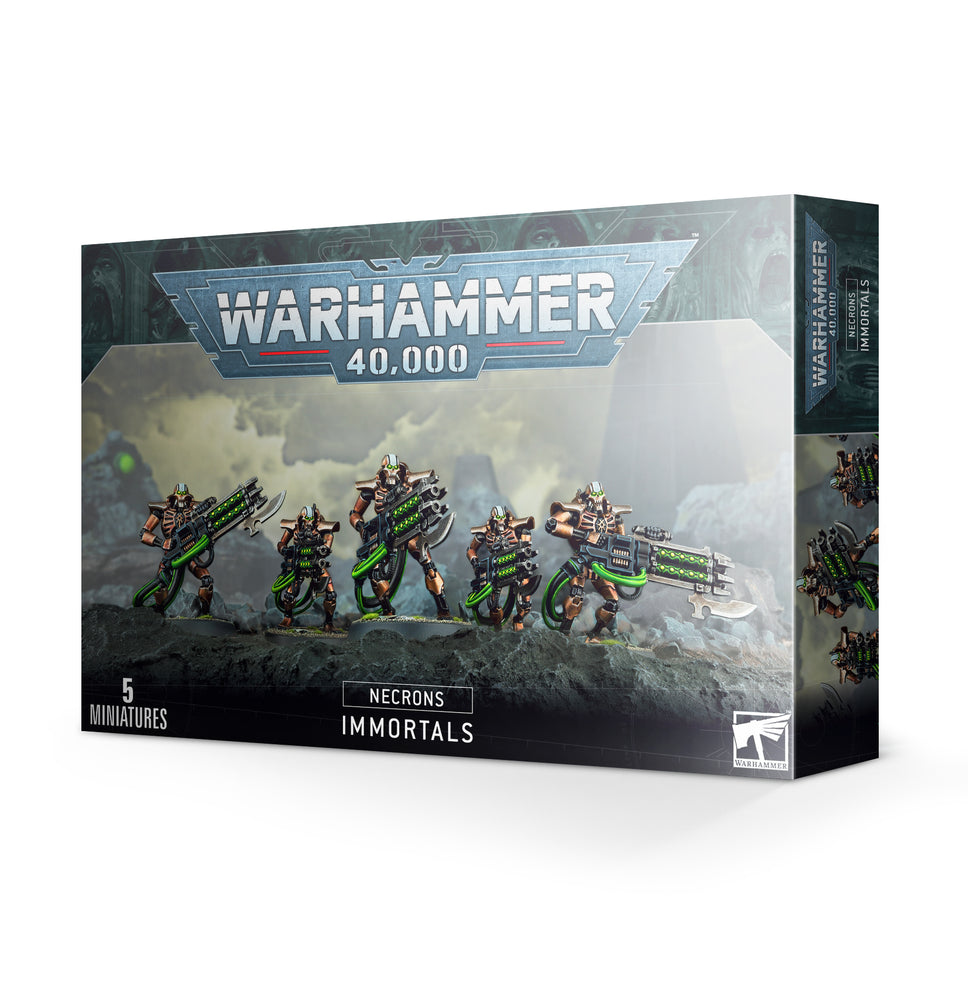 Warhammer 40,000 Necrons Immortals (49-10) - Pastime Sports & Games