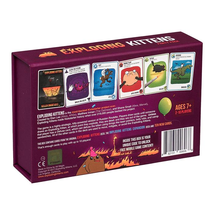 Exploding Kittens Party Pack - Pastime Sports & Games