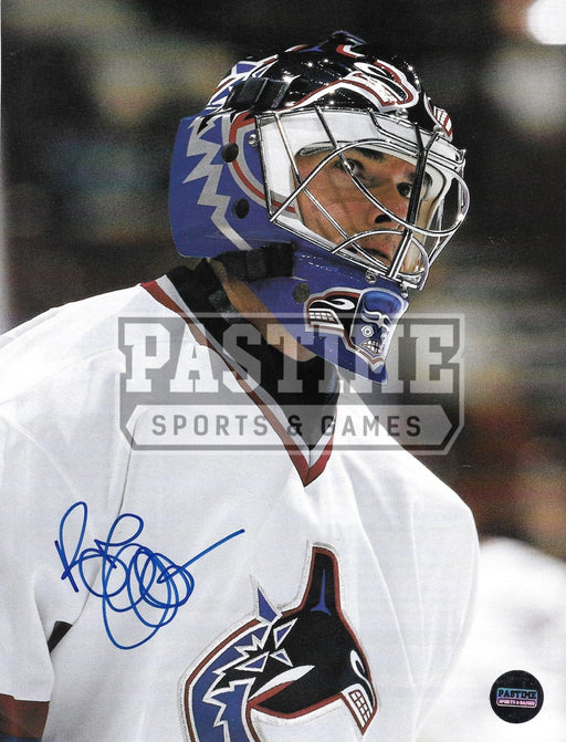 Johan Hedberg autographed Hockey Puck (Pittsburgh Penguins Sweden)