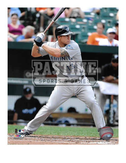 Brett Lawrie 8X10 Toronto Blue Jays (Swinging Bat) - Pastime Sports & Games