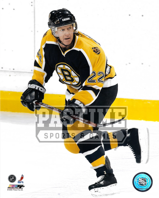 Brian Leetch 8X10 Boston Bruins Home Jersey (Skating) - Pastime Sports & Games