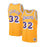 1984-85 Los Angeles Lakers Magic Johnson Mitchell & Ness Yellow Basketball Jersey - Pastime Sports & Games