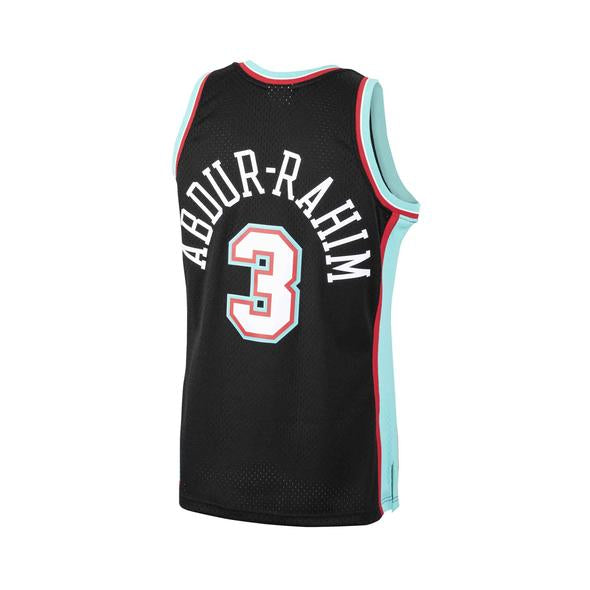 2000-01 Vancouver Grizzlies Shareef Abdur-Rahim Mitchell & Ness Black Basketball Jersey - Pastime Sports & Games