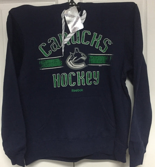 Vancouver Canucks Hockey Hooded Sweatshirt Reebok - Pastime Sports & Games