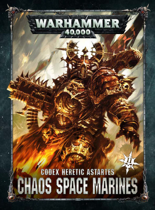 Warhammer 40,000 Codex Heretic Astartes Chaos Space Marines II (43-01-60) - Pastime Sports & Games
