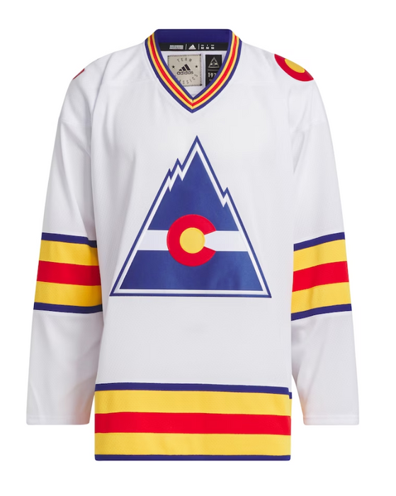 Colorado avalanche old jersey sales