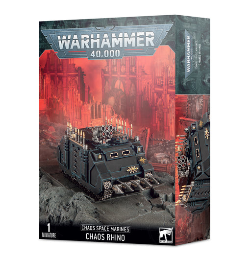 Warhammer 40,000 Chaos Space Marines Chaos Rhino (43-11) - Pastime Sports & Games