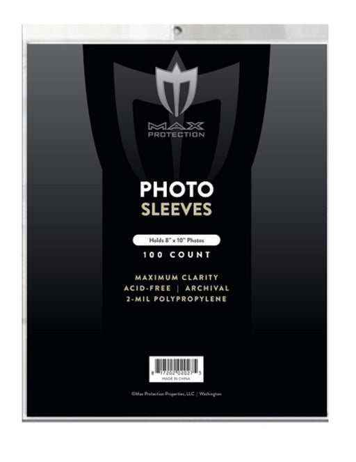 Max Protection Photo Sleeves - Pastime Sports & Games