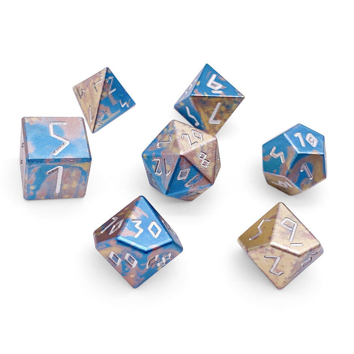 Norse Foundry 7pc RPG Wondrous Dice Set Cotton Candy - Pastime Sports & Games