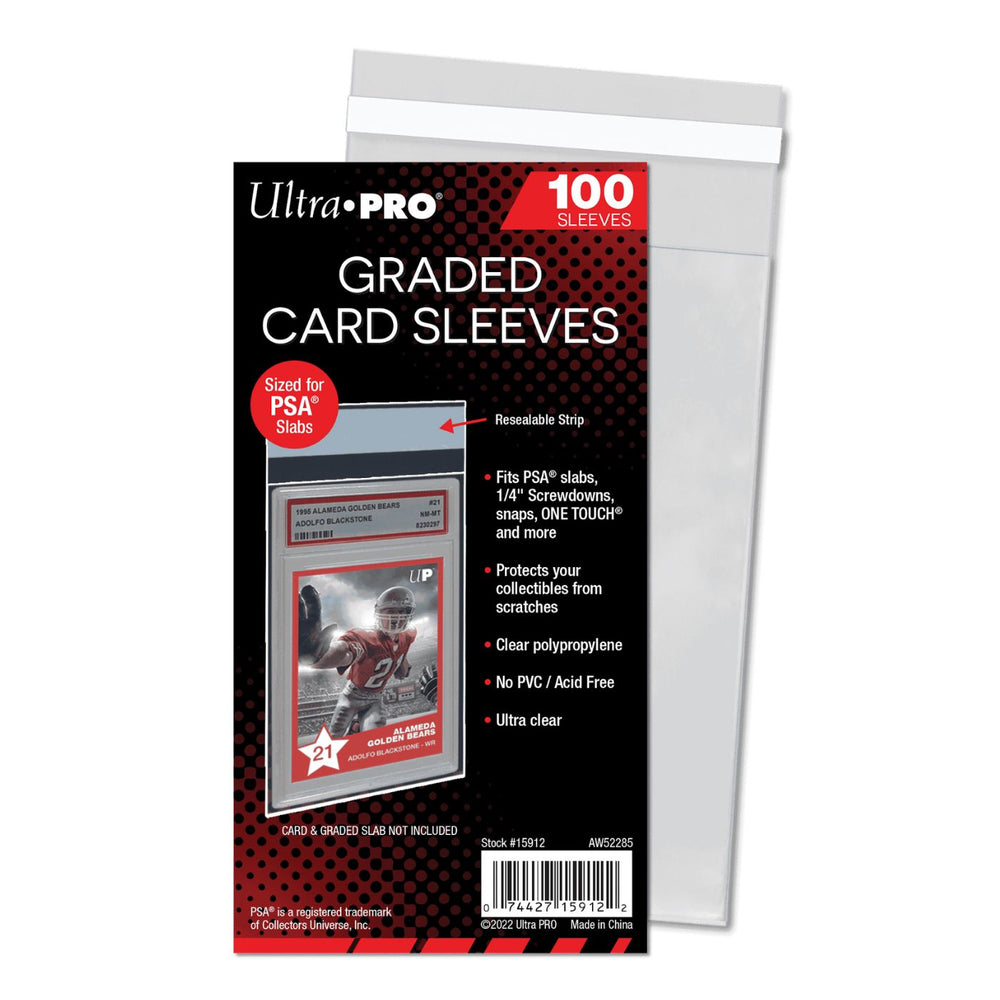 Ultra Pro PSA Graded Card Sleeves - Pastime Sports & Games
