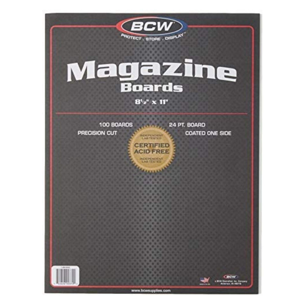 BCW Magazine Boards - Pastime Sports & Games