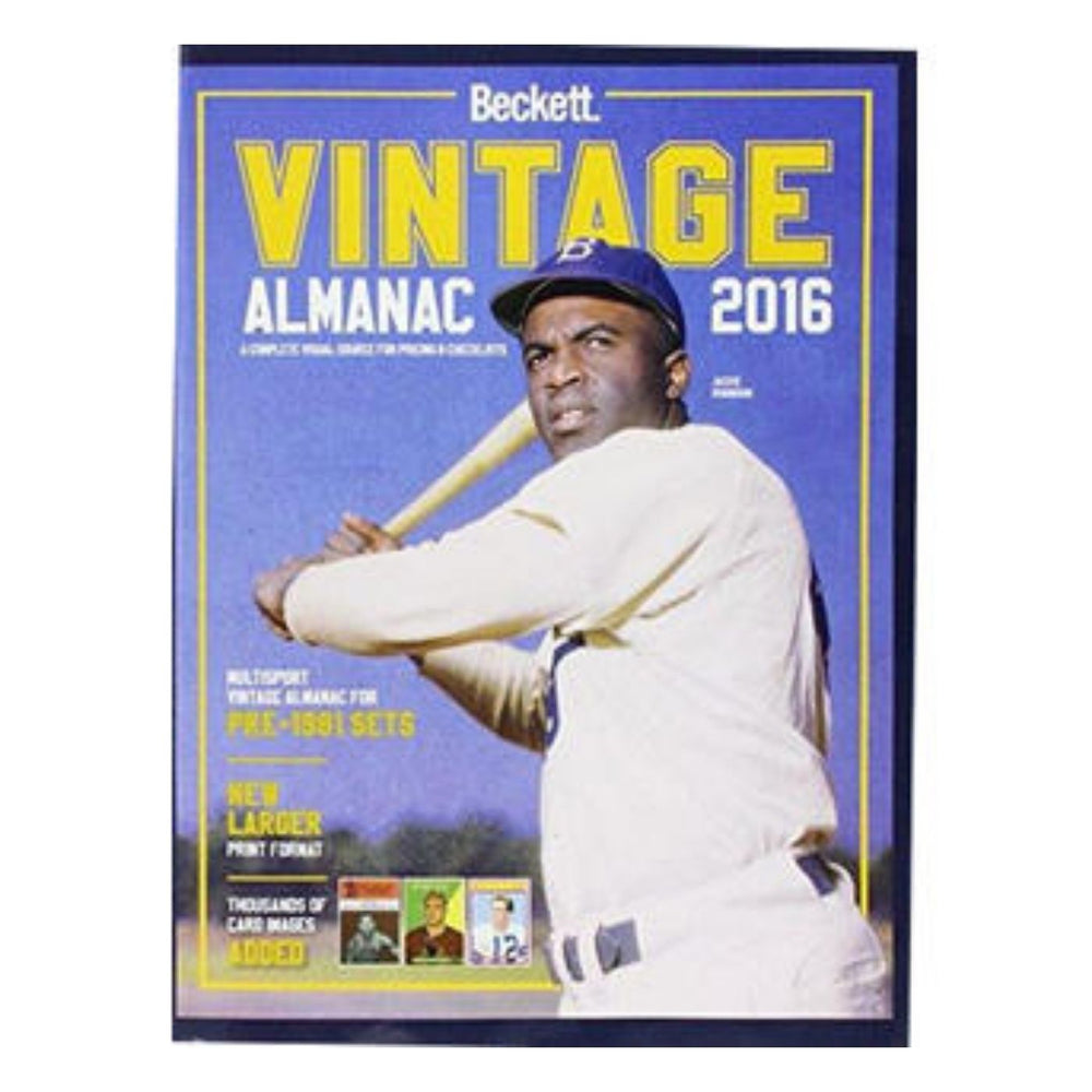 2016 Vintage Almanac Baseball Beckett - Pastime Sports & Games