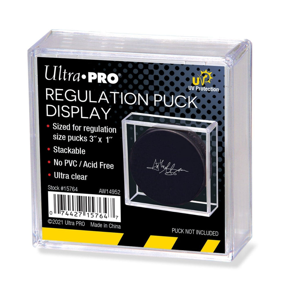 Ultra Pro UV Protection Regulation Puck Display - Pastime Sports & Games