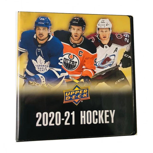 2020/21 Upper Deck Hockey 3-Ring Collectors Binder - Pastime Sports & Games