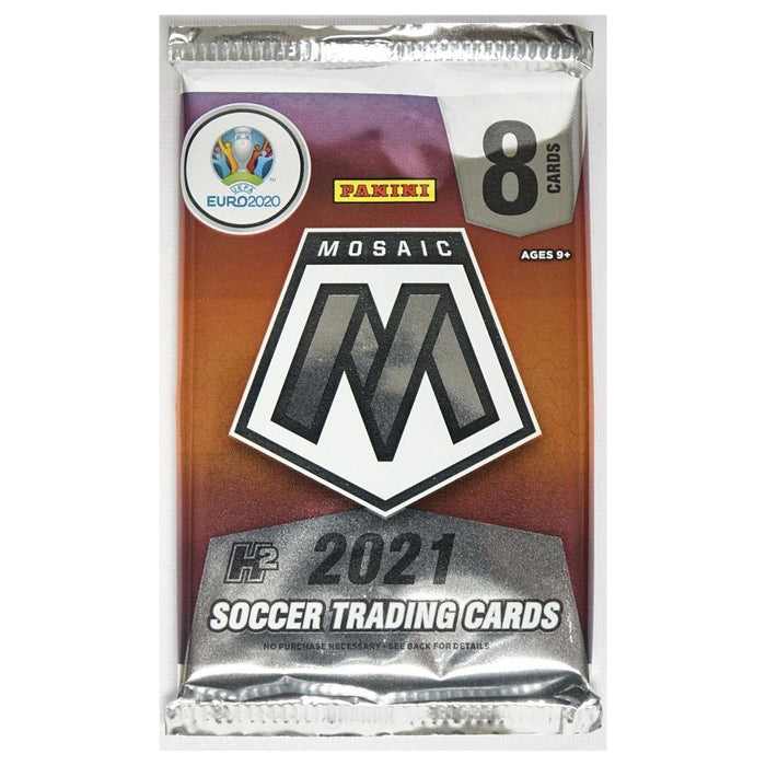 2021 Panini Mosaic UEFA Euro 2020 Soccer H2 Hybrid Hobby Box - Pastime Sports & Games