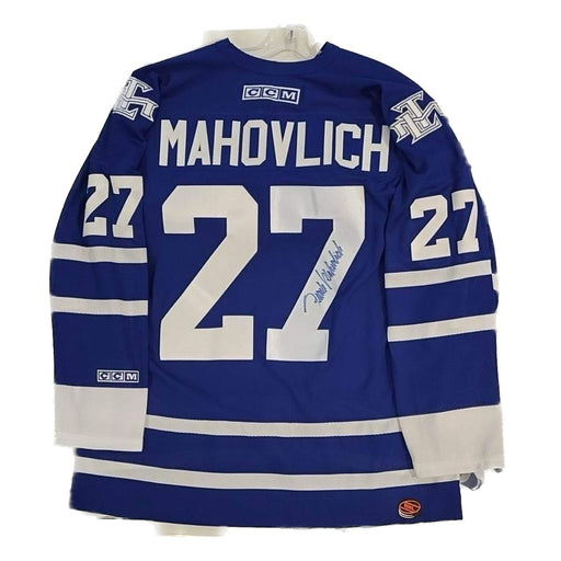 Frank Mahovlich Autographed Toronto Maple Leafs Jersey - Pastime Sports & Games