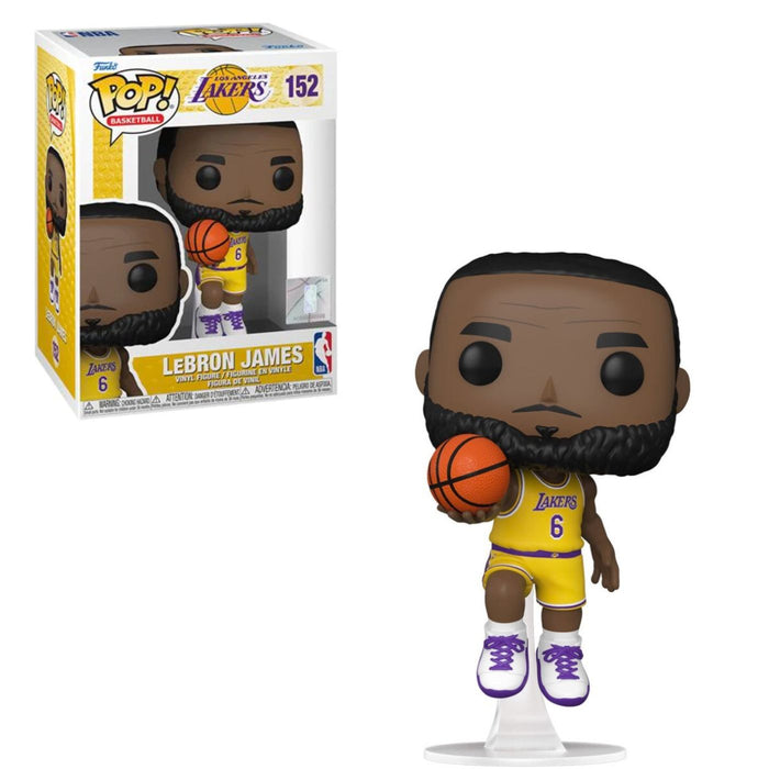 Funko Pop! Basketball Los Angeles Lakers LeBron James #152 - Pastime Sports & Games