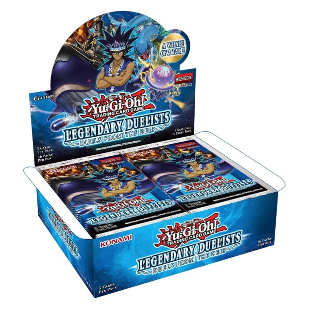 Yu-Gi-Oh! Legendary Duelists Duels From The Deep Booster - Pastime Sports & Games