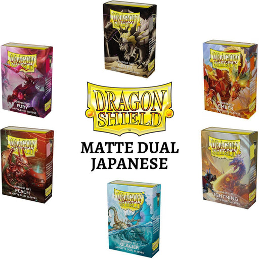 Dragon Shield Matte Dual Japanese Size Sleeves - Pastime Sports & Games