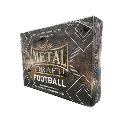 2022 Leaf Metal Draft Football Jumbo - Pastime Sports & Games